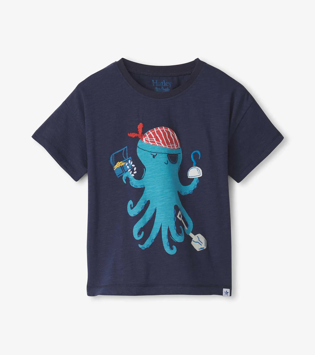 Hatley Slouchy Tee - Priate Octopus Hatley Slouchy Tee - Priate Octopus