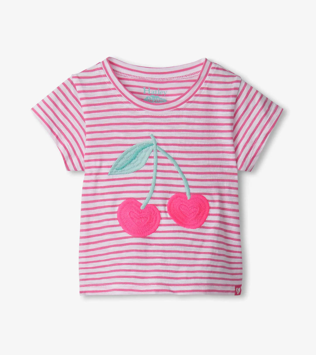 Hatley Graphic Tee - Cherry Stripes Hatley Graphic Tee - Cherry Stripes