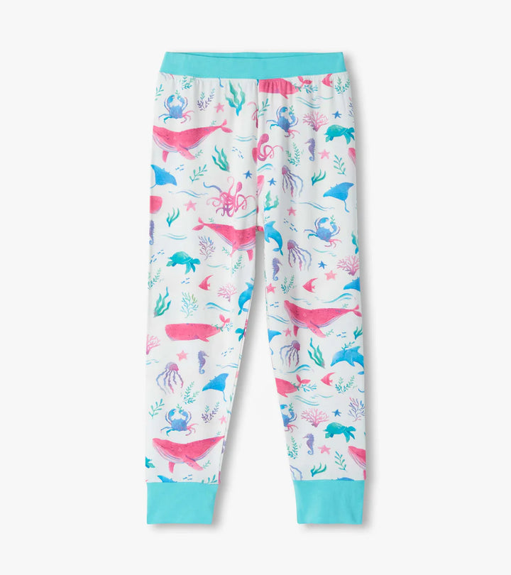 Hatley Bamboo Pajama Set - Sealife