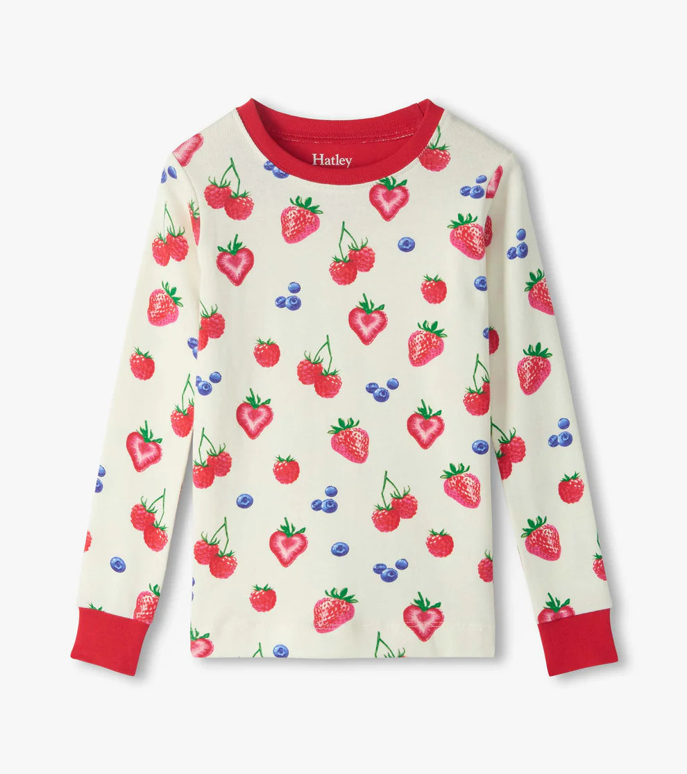 Hatley Cotton Pajama Set - Summer Berries