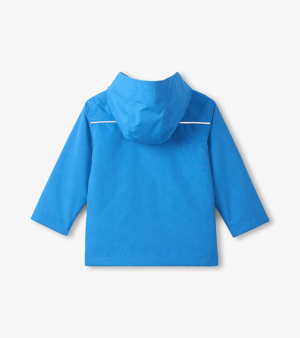 Hatley Colour Reveal Rain Coat - Vintage Airplanes