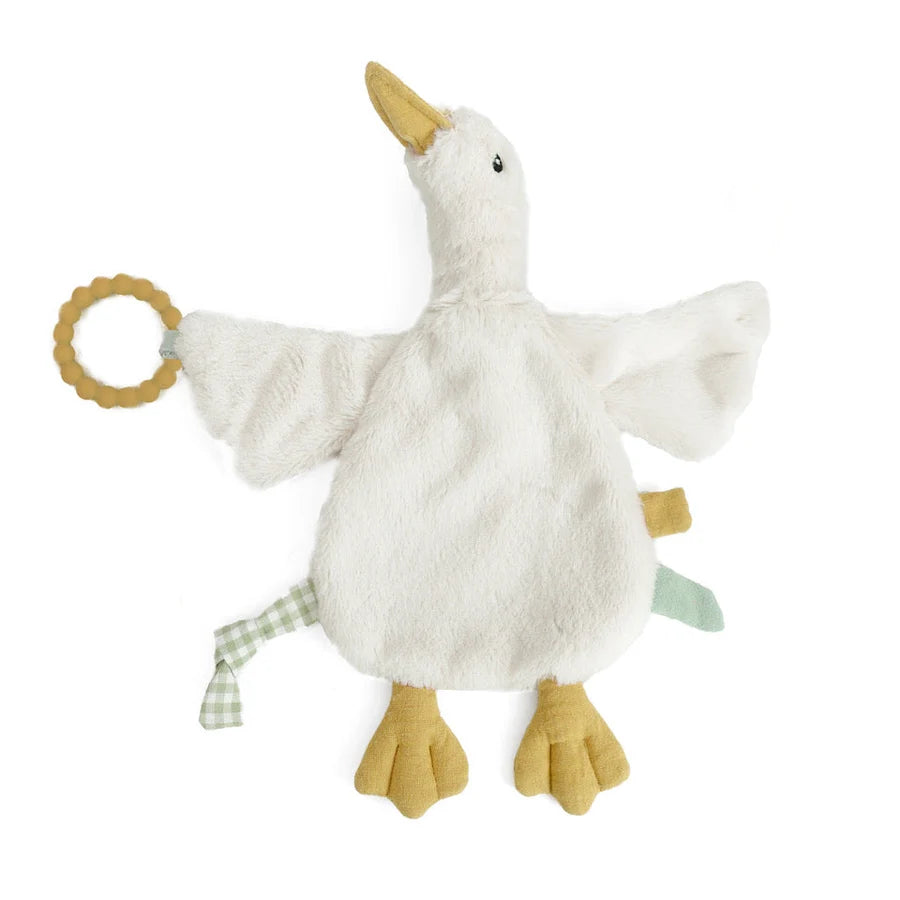 Mon Ami Silicone Teether - Pru Goose