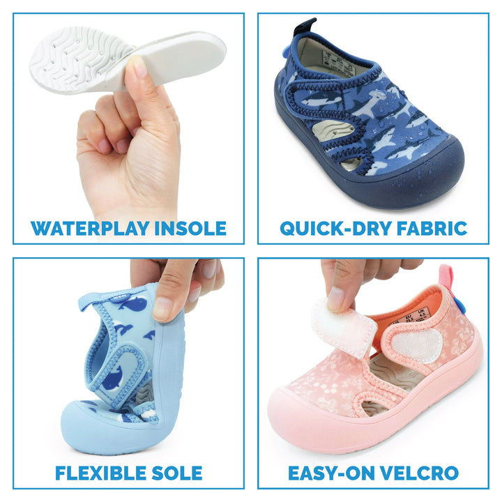 Jan &amp; Jul SunnyBreeze Sandals - Blue Whale