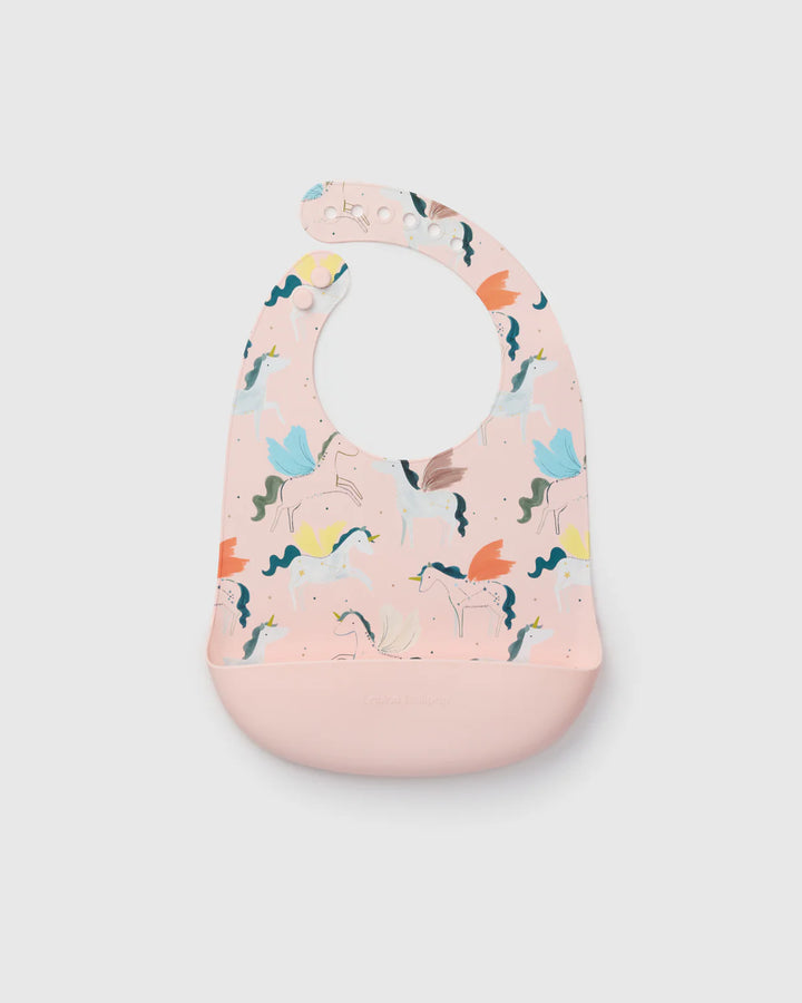 Loulou Lollipop Silicone Bib Printed