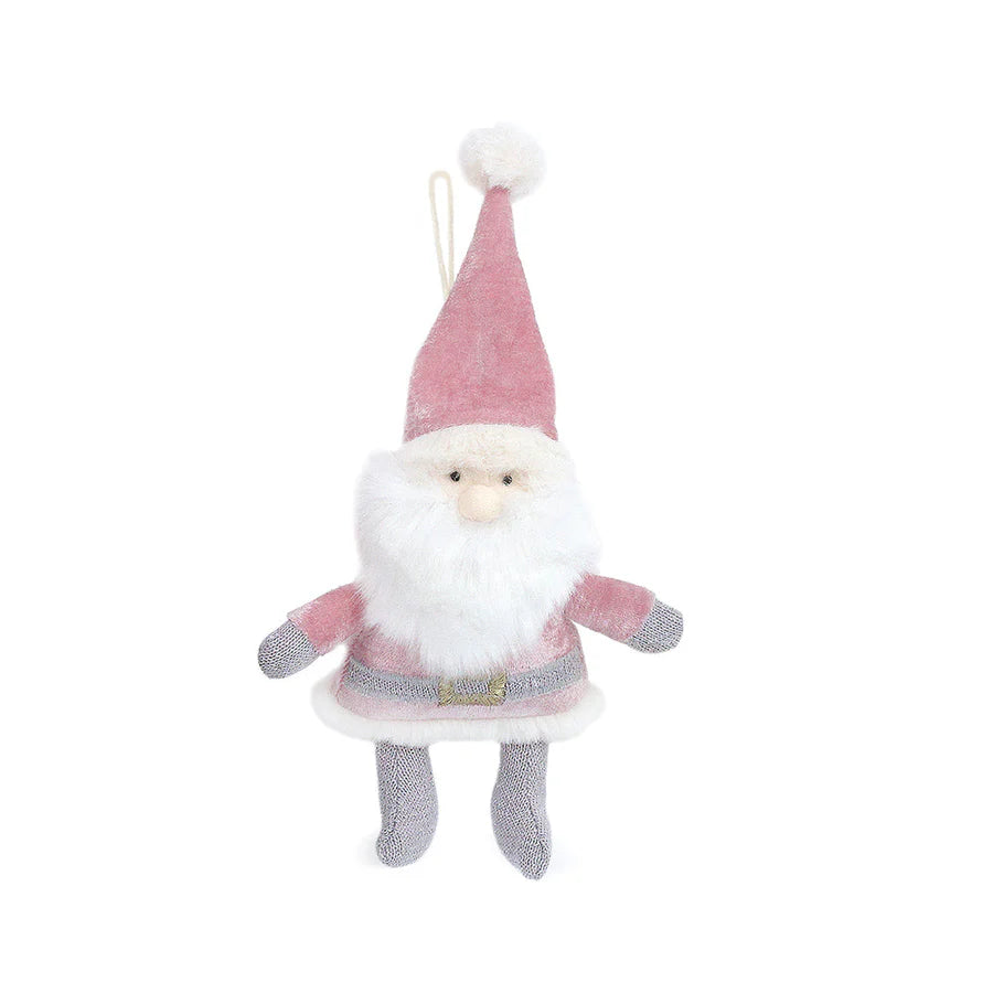 Mon Ami Santa Claus Ornament - Pink