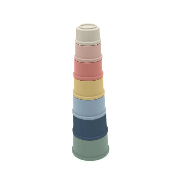 Nouka Stacking Cups - Sky Set