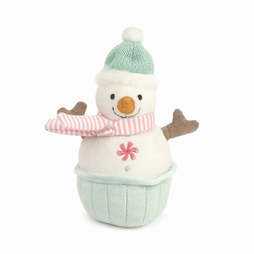 Mon Ami Mini Ami Snowman Cupcake Chime Toy