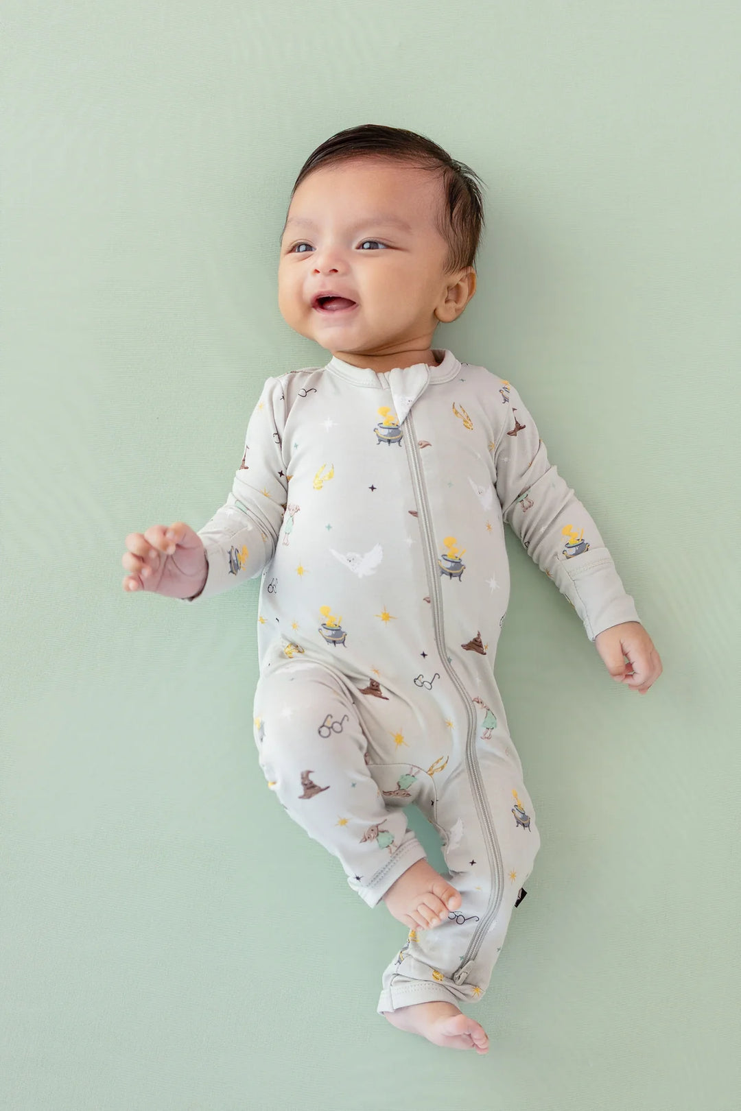Kyte Baby Zippered Romper - Starry Icon