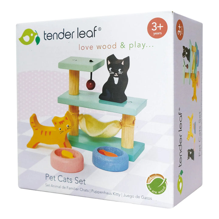 Tender Leaf Pet Cats Set