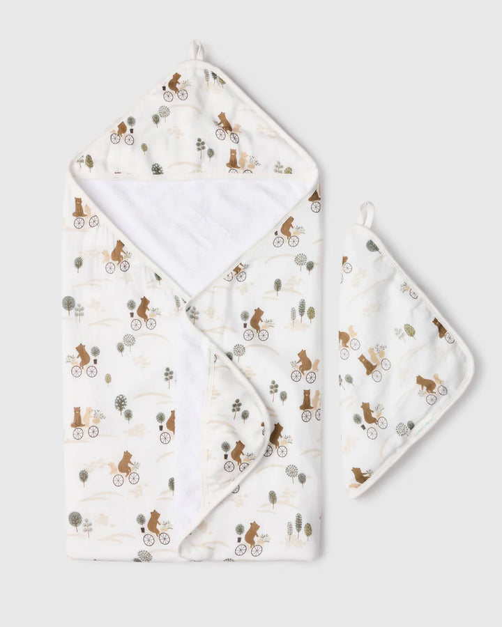 Loulou Lollipop Hooded Towel Set