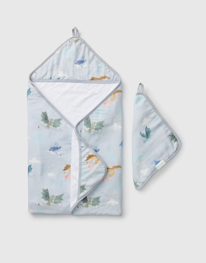 Loulou Lollipop Hooded Towel Set