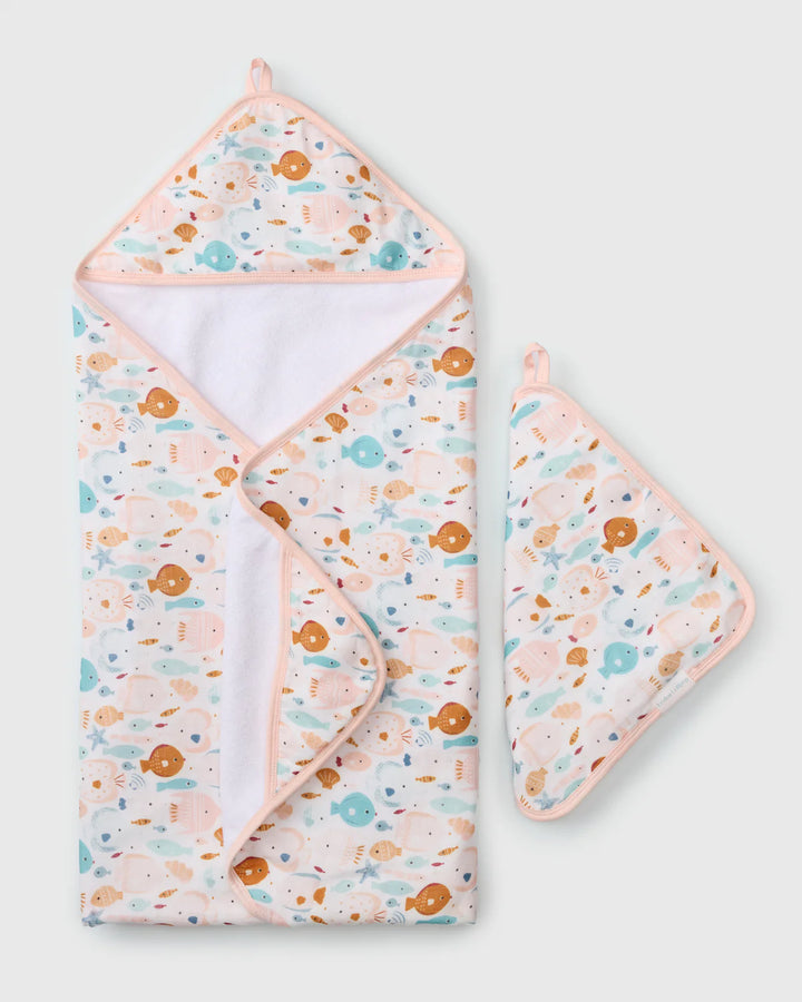 Loulou Lollipop Hooded Towel Set