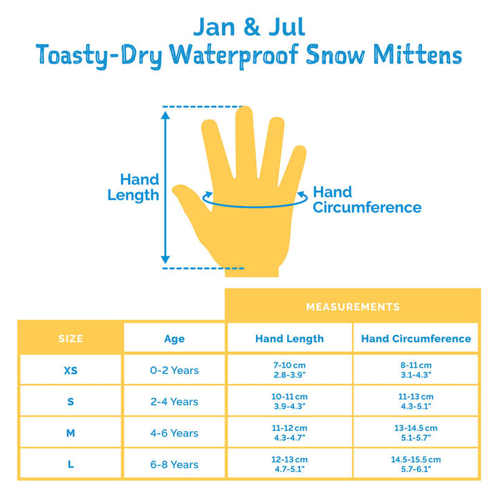 Jan & Jul Toasty-Dry Waterproof Snow Mitten - Nebula Blue Jan & Jul Toasty-Dry Waterproof Snow Mitten - Nebula Blue