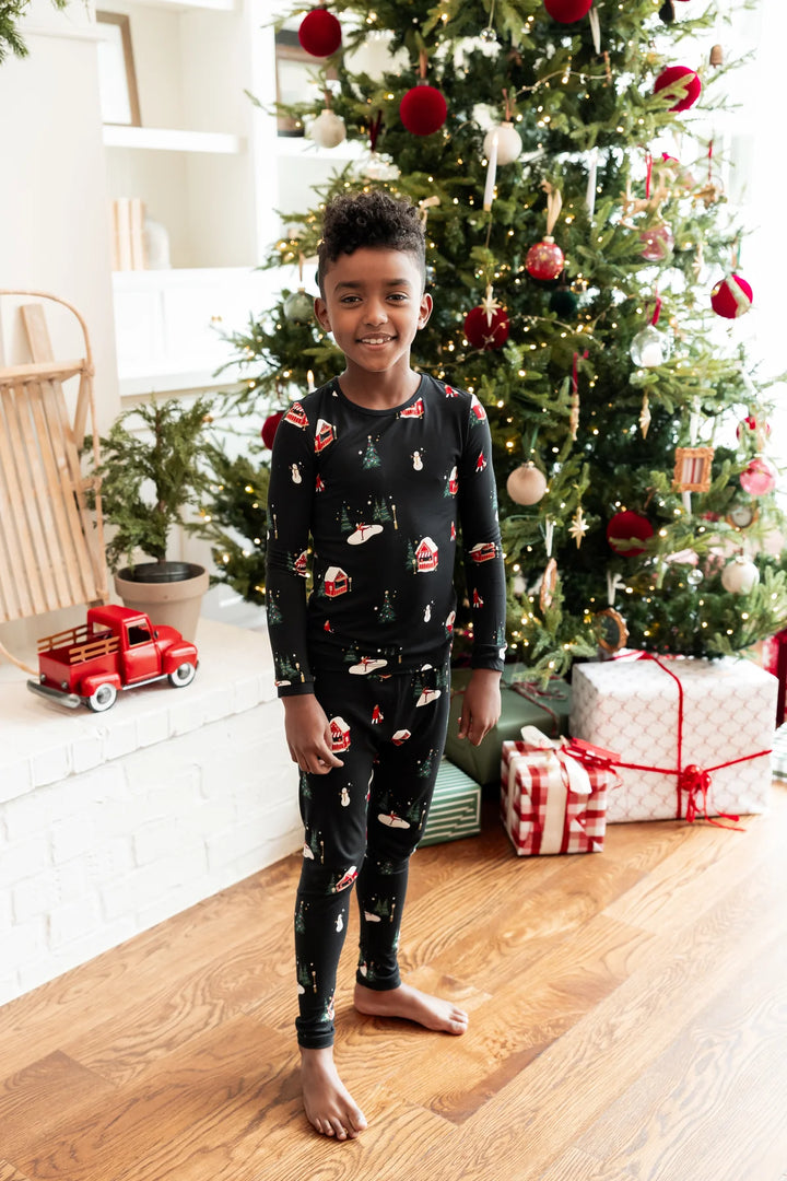 Kyte Baby Long Sleeve Toddler Pajama Set - Winter Wonderland