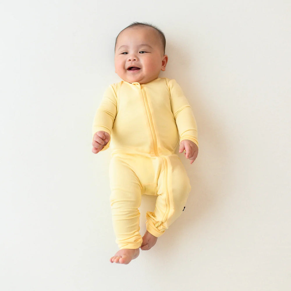Kyte Baby Zippered Romper - Lilikoi Kyte Baby Zippered Romper - Lilikoi