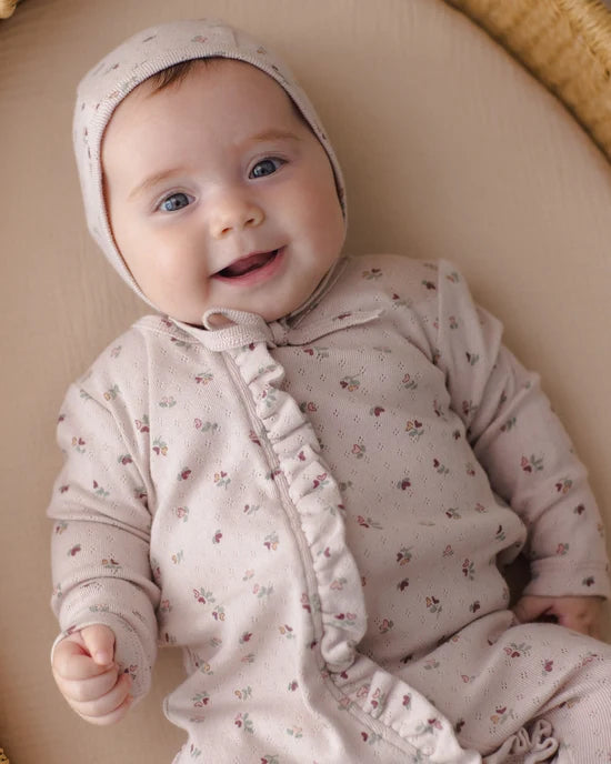 Quincy Mae Ruffle Jumpsuit - Heart Ditsy