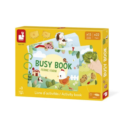 Janod Busy-book Cardboard - Farm