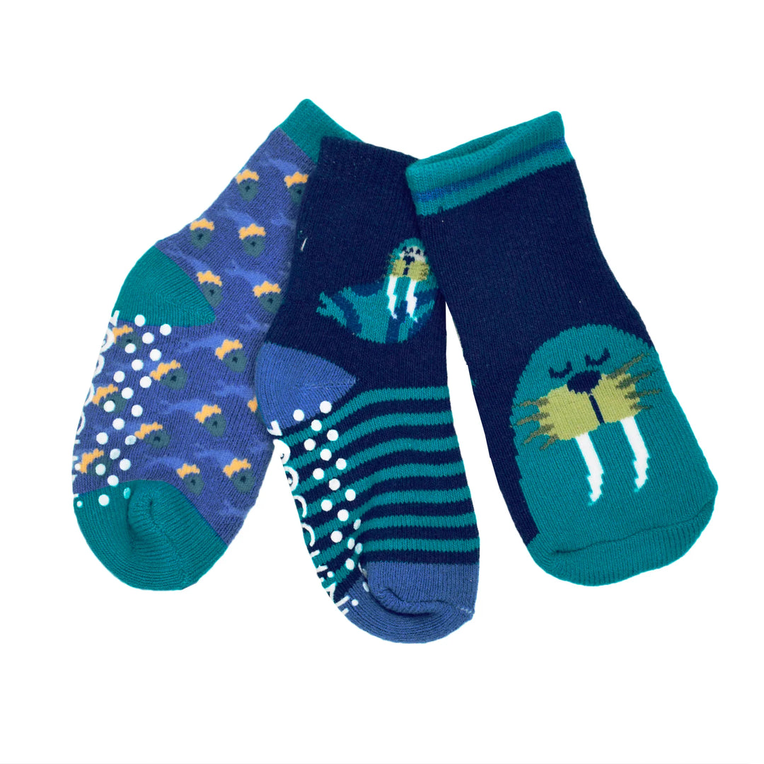 Zoocchini Comfort Terry Socks 3pk (0-24 months)