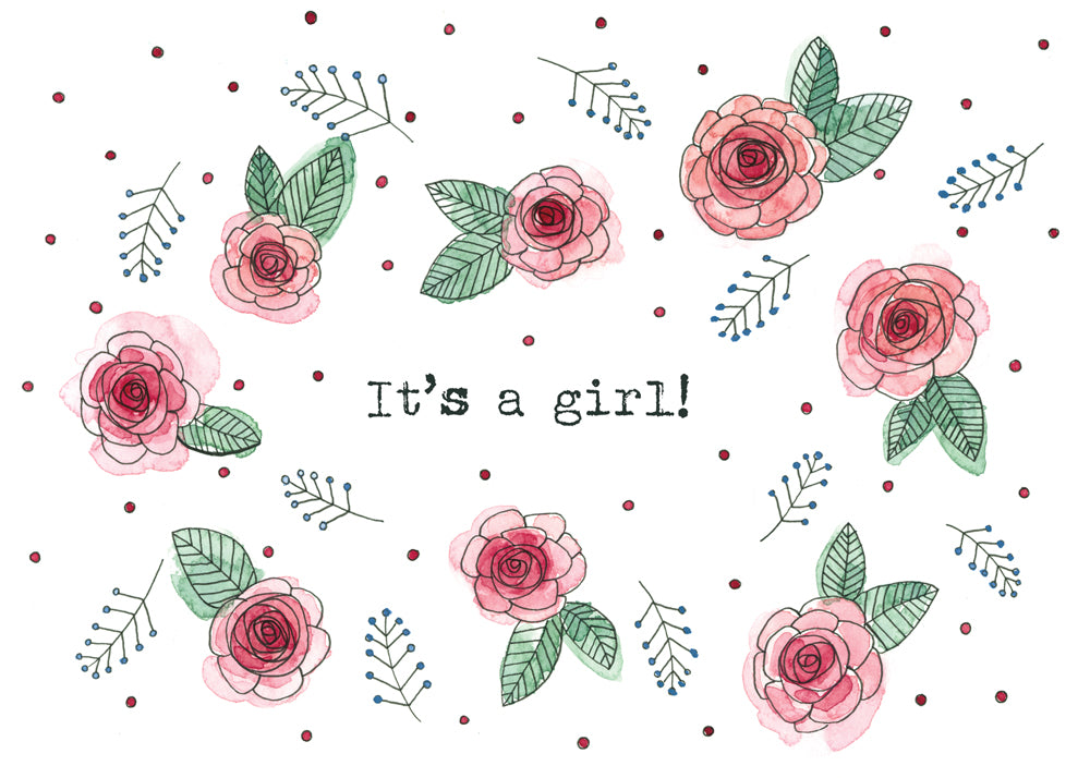 Greeting Cards - Camellia / It&