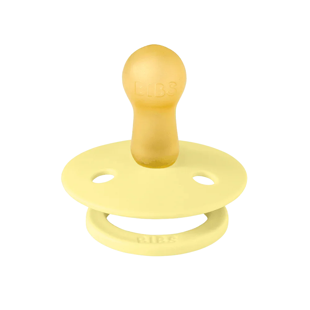 BIBS Round Colour Pacifiers - Size 2 (6-18m)