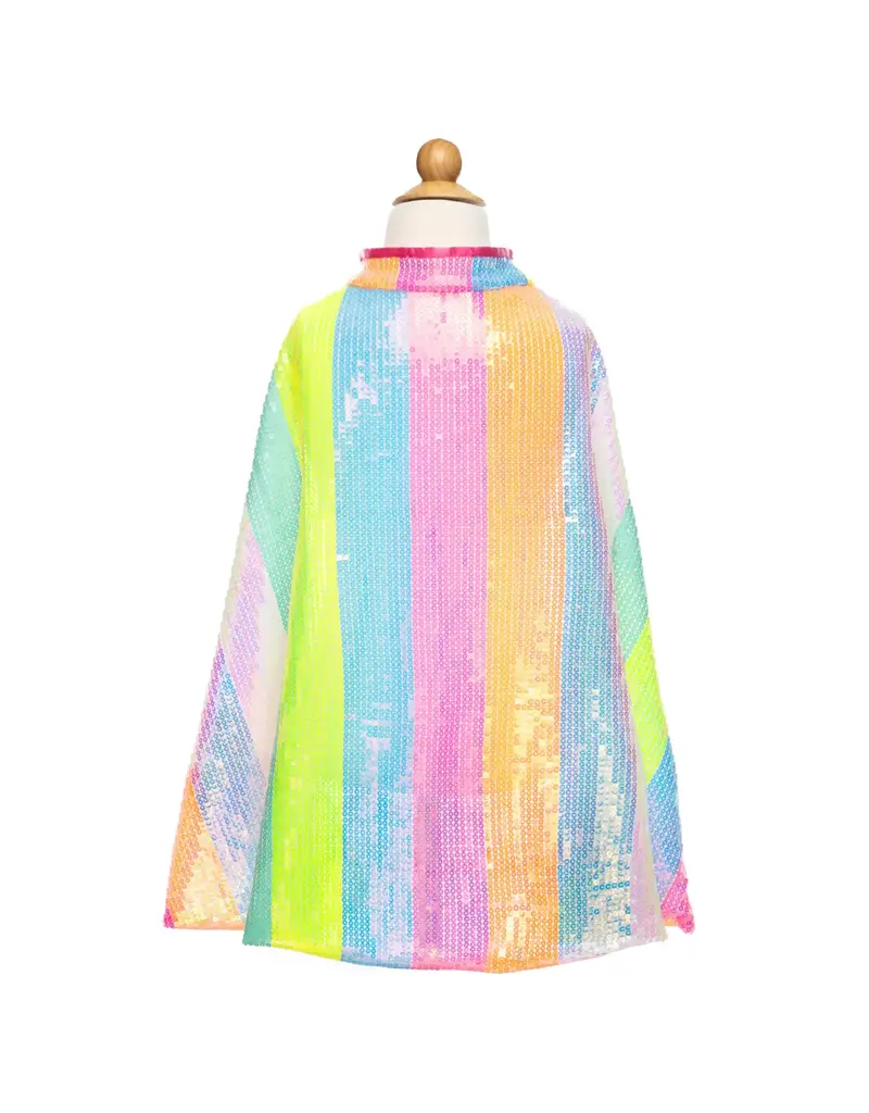 Great Pretenders Stripey Sequin Cape