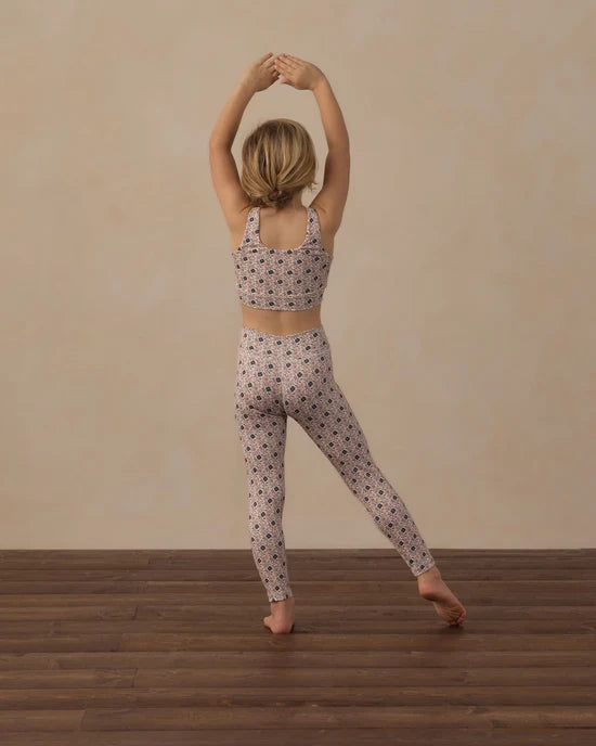 Rylee and Cru Basic Legging - Blue Primrose