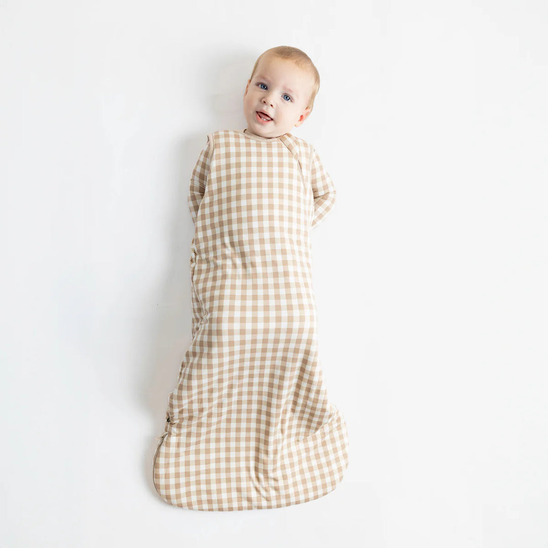 Kyte Baby 2.5 TOG Sleep Bag - Gingham Bisque