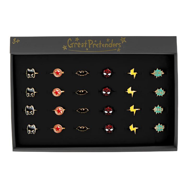 Great Pretenders Superhero Rings
