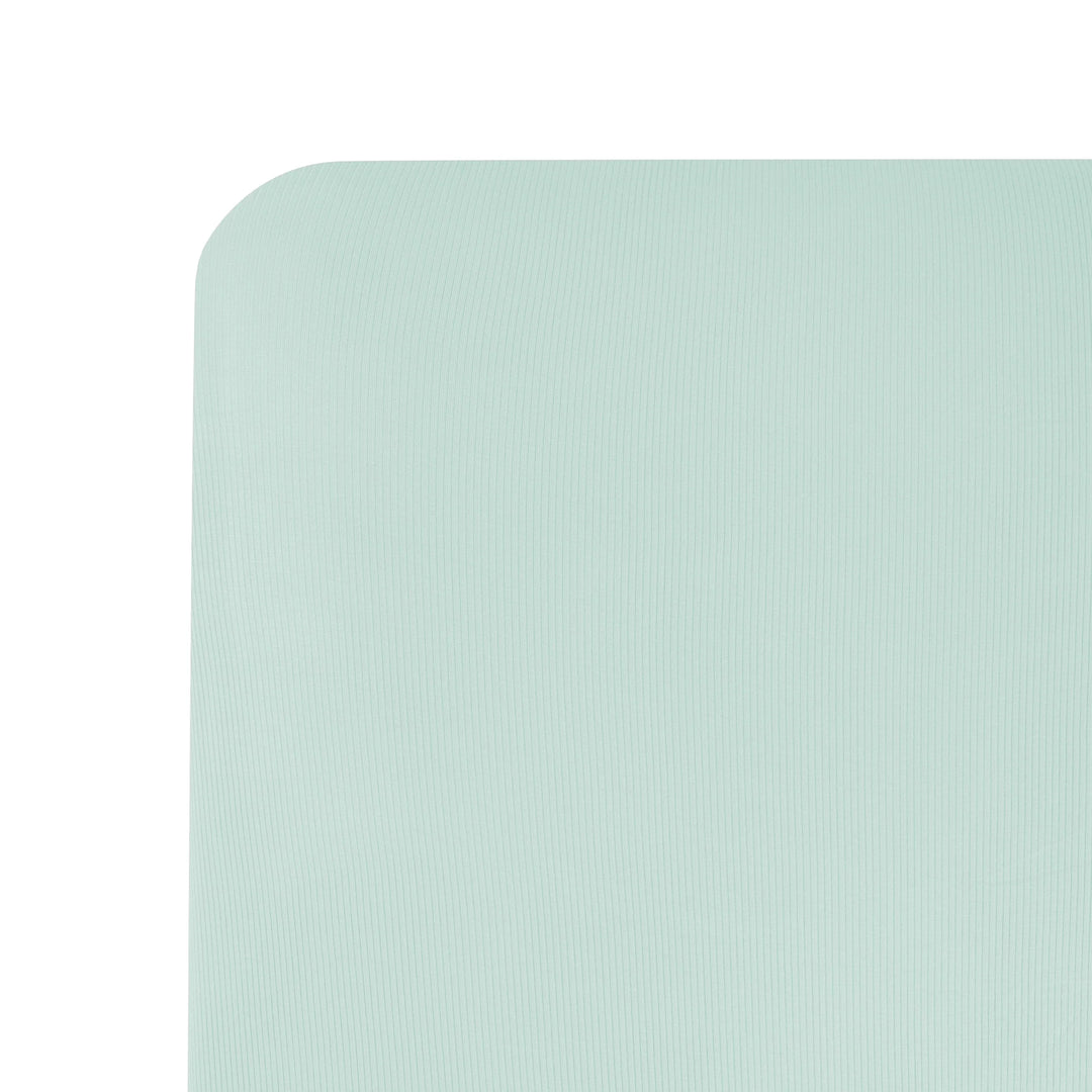 Kyte Baby Ribbed Crib Sheet - Sage Kyte Baby Ribbed Crib Sheet - Sage