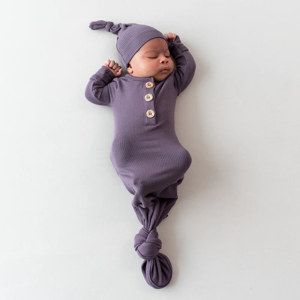 Kyte Baby Knotted Cap - Currant Kyte Baby Knotted Cap - Currant