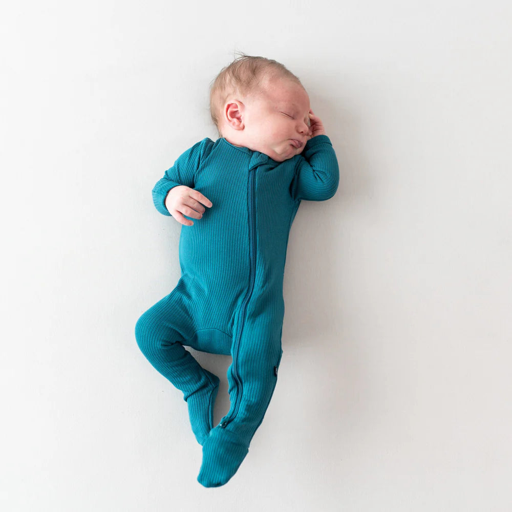 Kyte Baby Zippered Footie - Loch Kyte Baby Zippered Footie - Loch