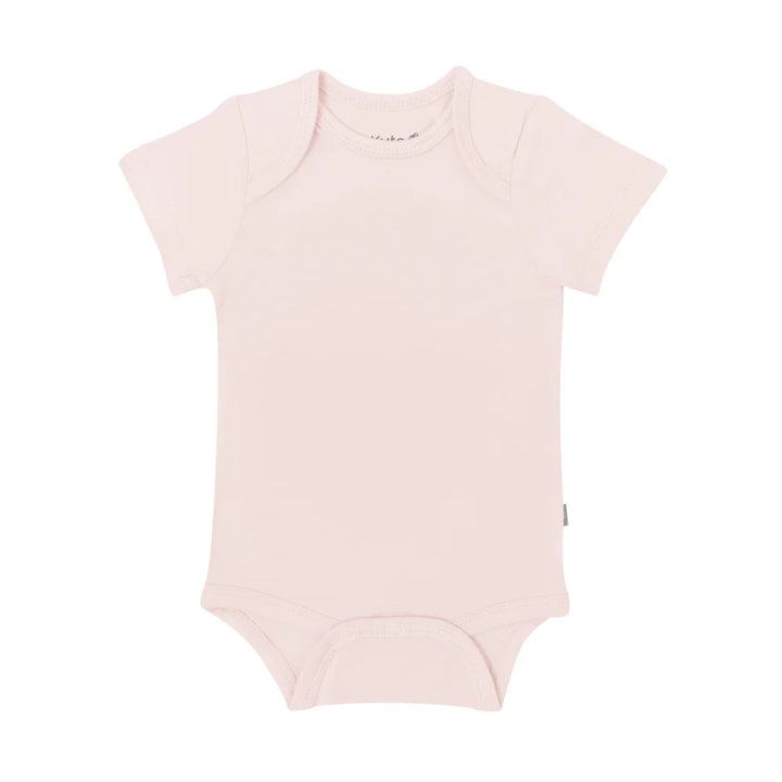 Kyte Baby Short Sleeve Bodysuit - Blush