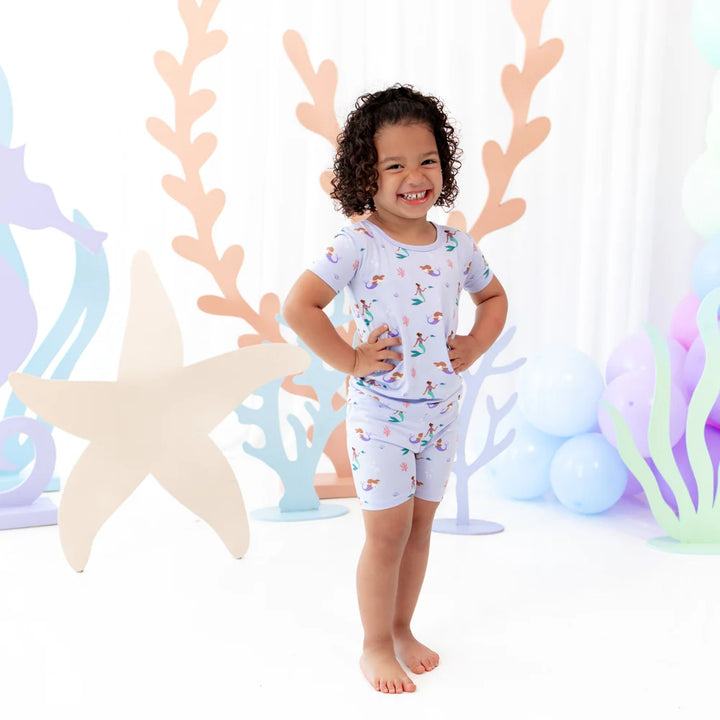 Kyte Baby Short Sleeve Pajama Set - Mermaid Kyte Baby Short Sleeve Pajama Set - Mermaid