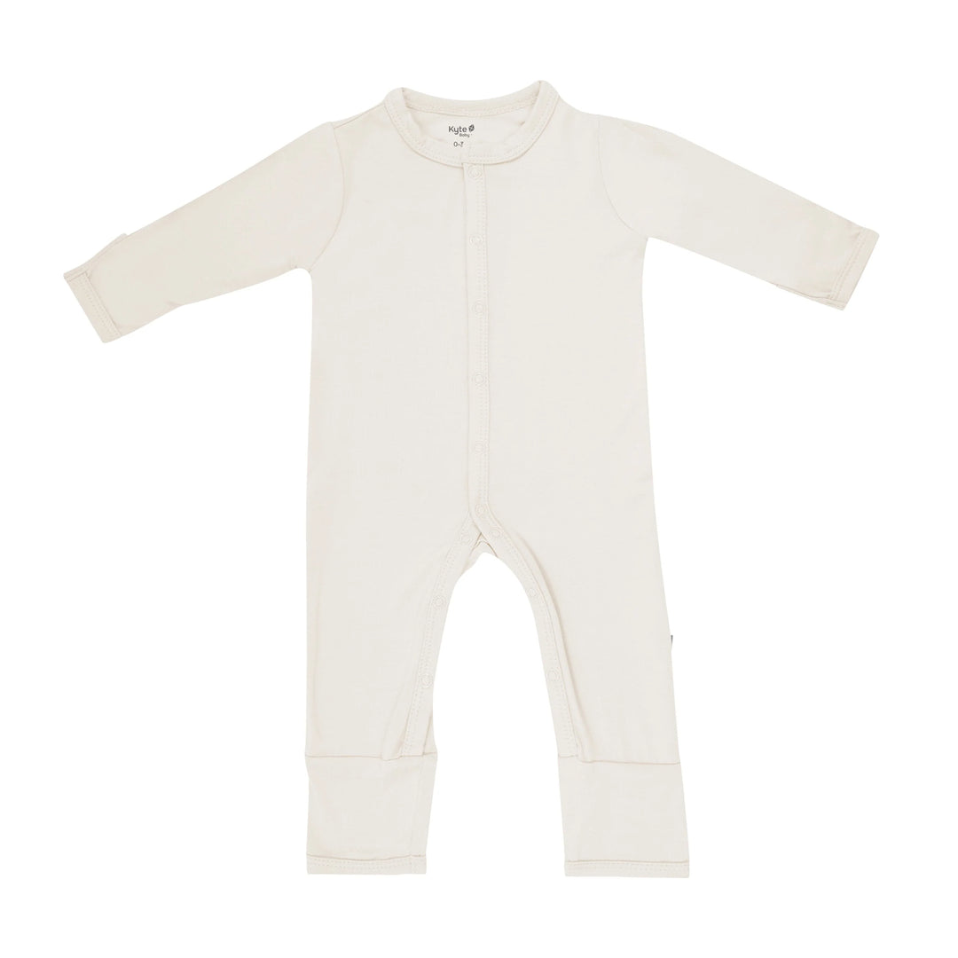 Kyte Baby Snap Romper - Oat Kyte Baby Snap Romper - Oat