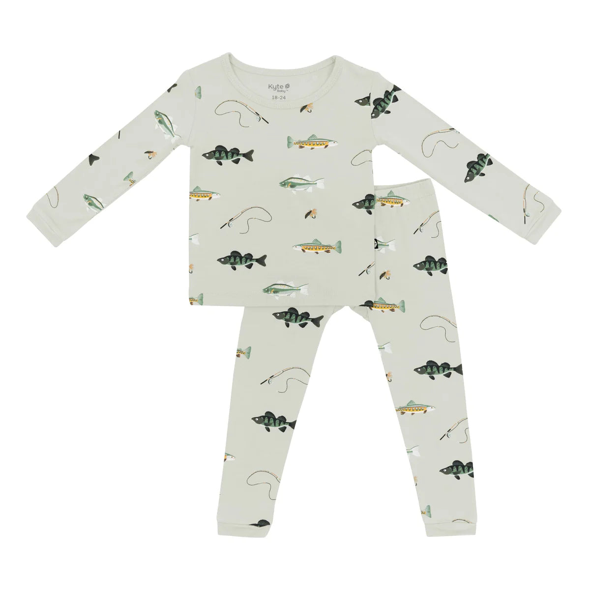 Kyte Baby Long Sleeve Toddler Pajama Set - Fishing Kyte Baby Long Sleeve Toddler Pajama Set - Fishing