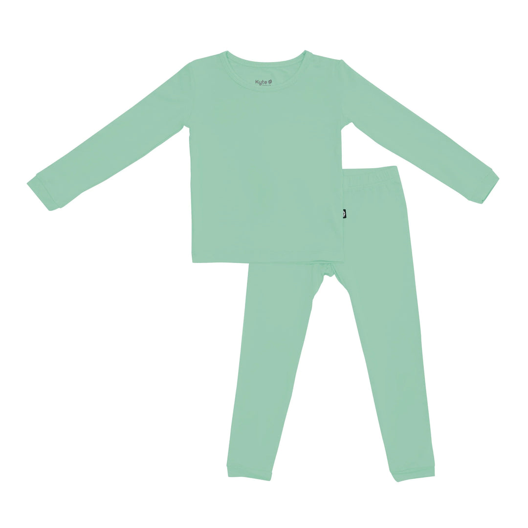 Kyte Baby Long Sleeve Toddler Pajamas - Wasabi Kyte Baby Long Sleeve Toddler Pajamas - Wasabi