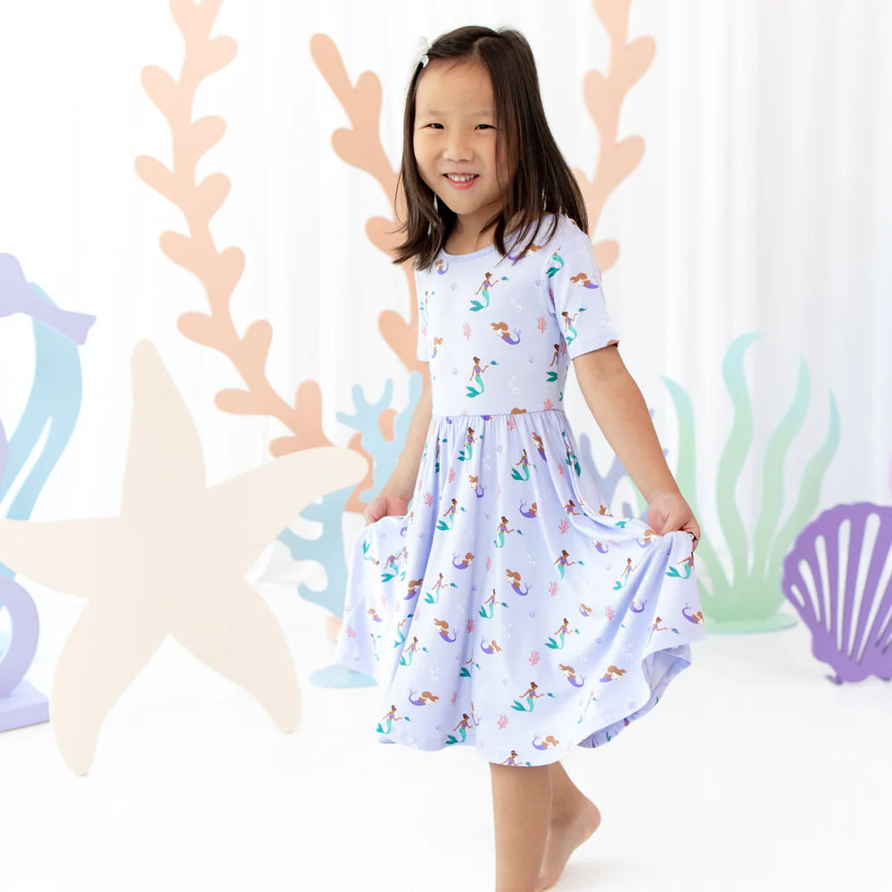 Kyte Baby Twirl Dress - Mermaid Kyte Baby Twirl Dress - Mermaid