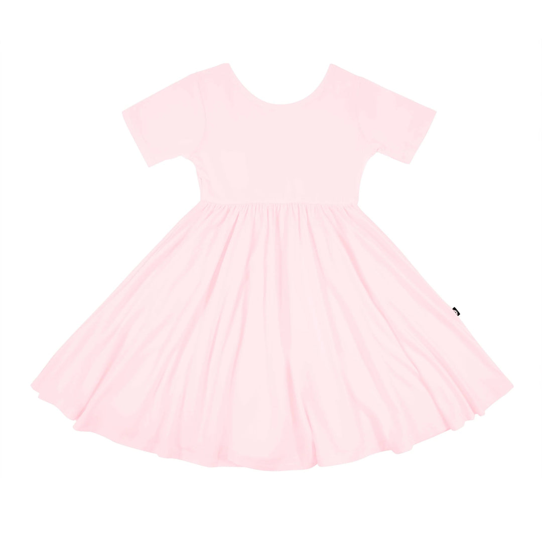 Kyte Baby Short Sleeve Twirl Dress - Sakura Kyte Baby Short Sleeve Twirl Dress - Sakura