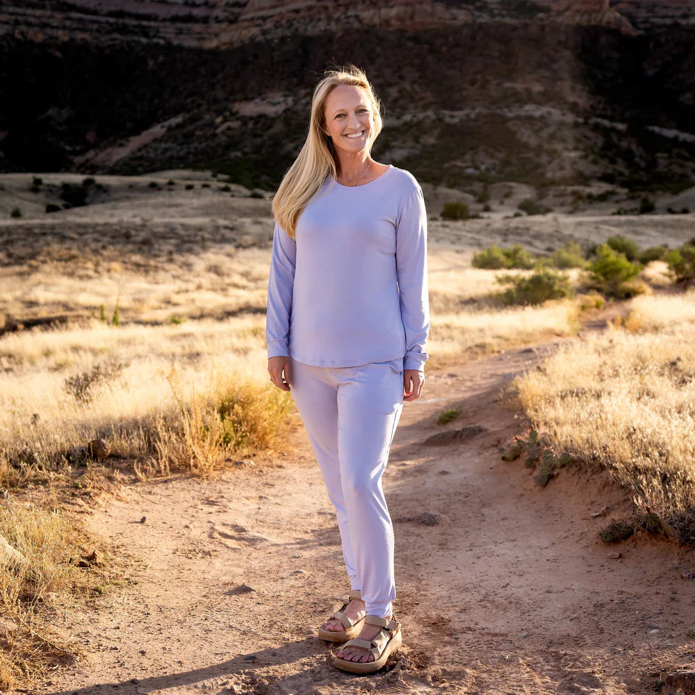 Kyte Baby Women's Jogger Pajama Set - Lilac