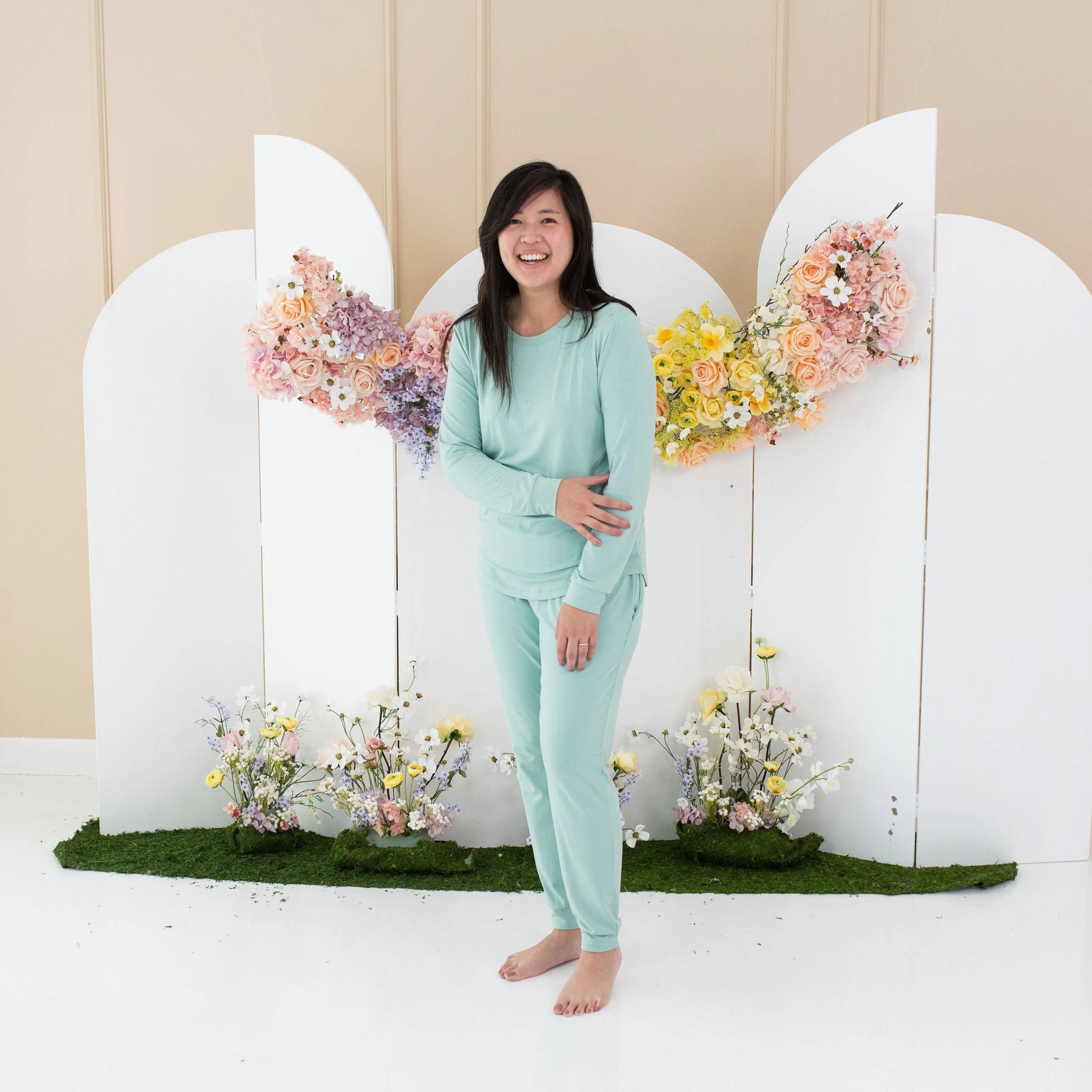 Womens jogger pajama set hotsell