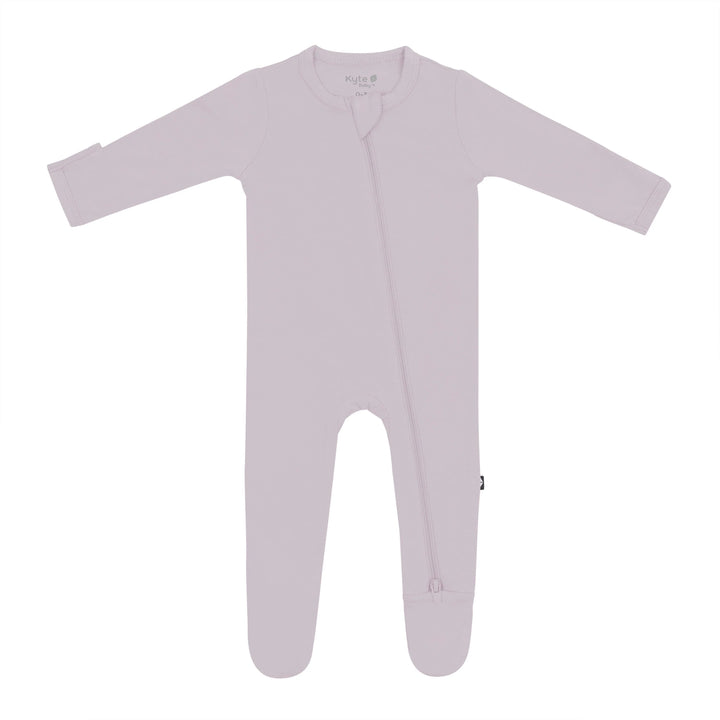 Kyte Baby Zippered Footie - Wisteria Kyte Baby Zippered Footie - Wisteria