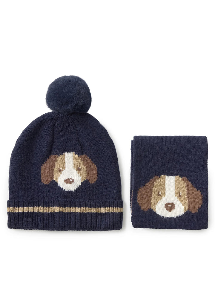 Mayoral Hat &amp; Scarf Set - Night