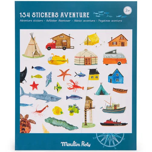 Moulin Roty Adventure Stickers Moulin Roty Adventure Stickers