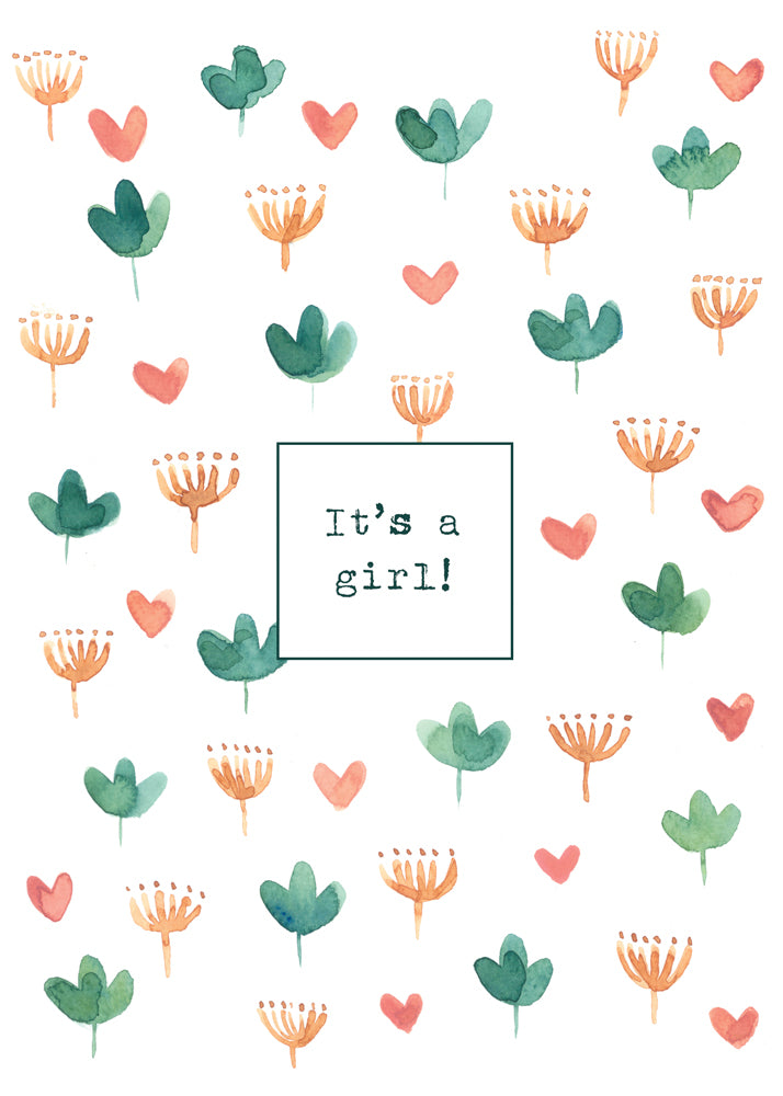 Stephanie Reniere Illustration Cards - Simone/ It's a Girl