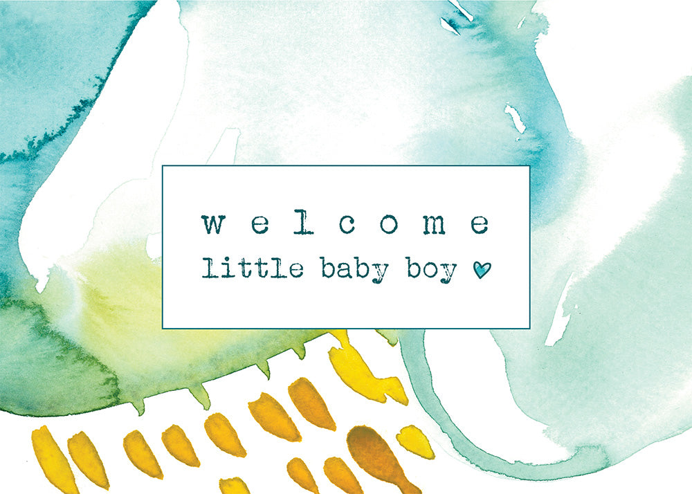 Greeting Cards - Theodore/ Welcome Little Baby Boy