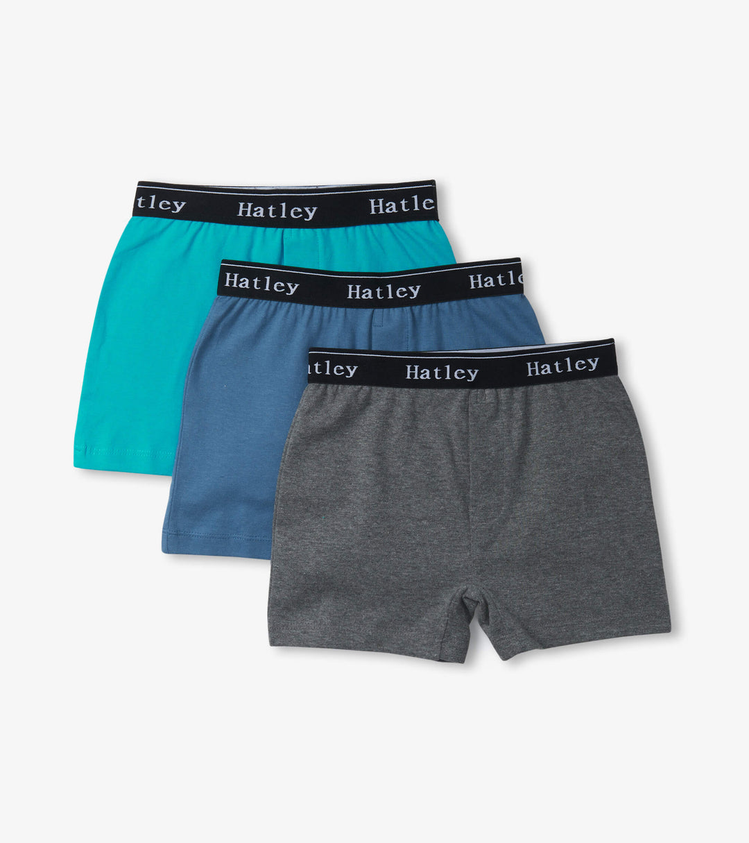 Hatley Classic Boys Boxer Briefs 3 Pack - Solid Hatley Classic Boys Boxer Briefs 3 Pack - Solid