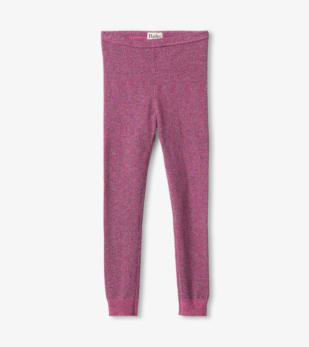 Hatley Pink Glitter Knit Leggings Hatley Pink Glitter Knit Leggings