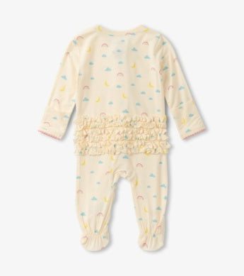 Hatley Ruffle Bum Bamboo Coverall - Lucky Charms Hatley Ruffle Bum Bamboo Coverall - Lucky Charms