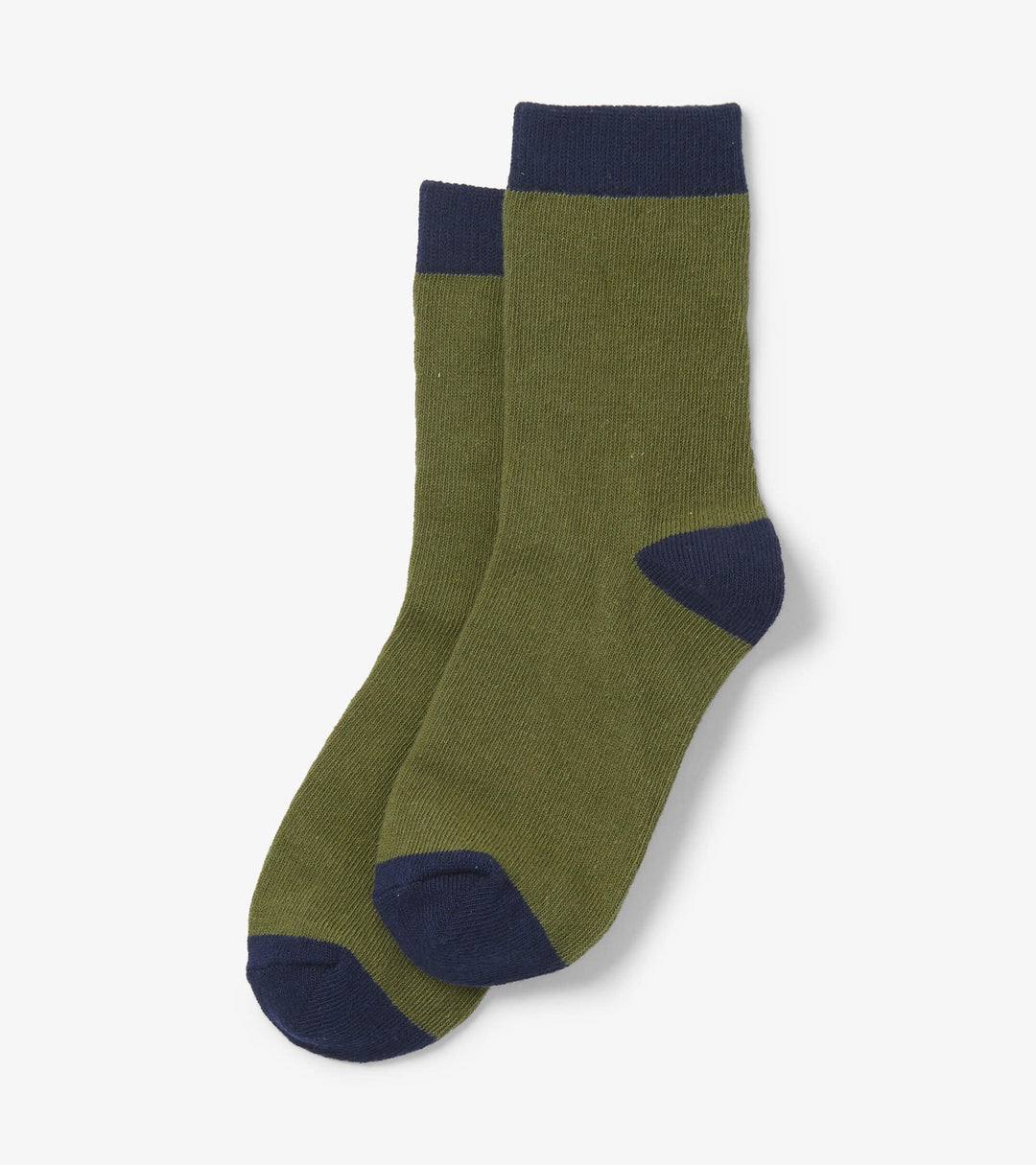 Hatley Kids Crew Socks - Green & Navy Hatley Kids Crew Socks - Green & Navy