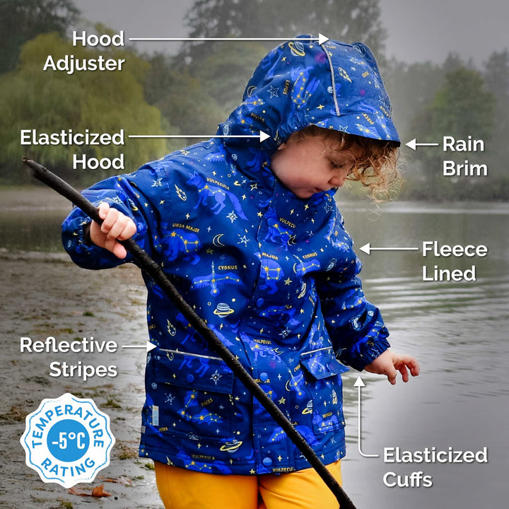 Jan &amp; Jul Cozy Dry Rain Jacket - Dark Spruce